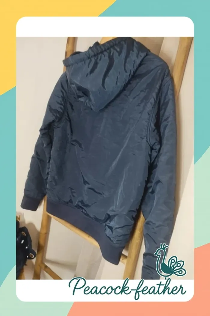 Veste jack & Jones M bleue - photo numéro 8
