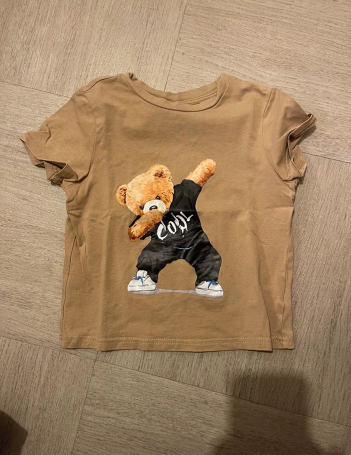 Tee-shirt manches courtes shein 3 ans
