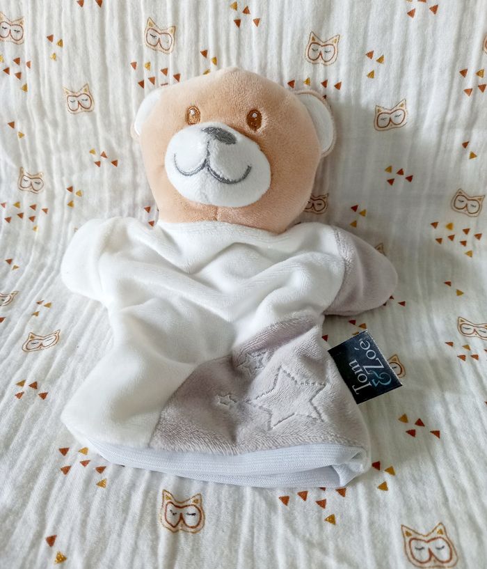 Doudou ours Tom et Zoé