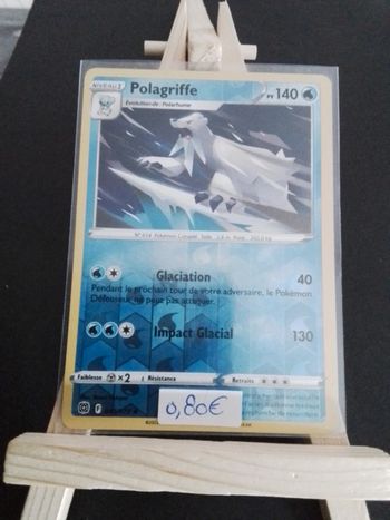 Carte Pokémon Polagriffe Reverse