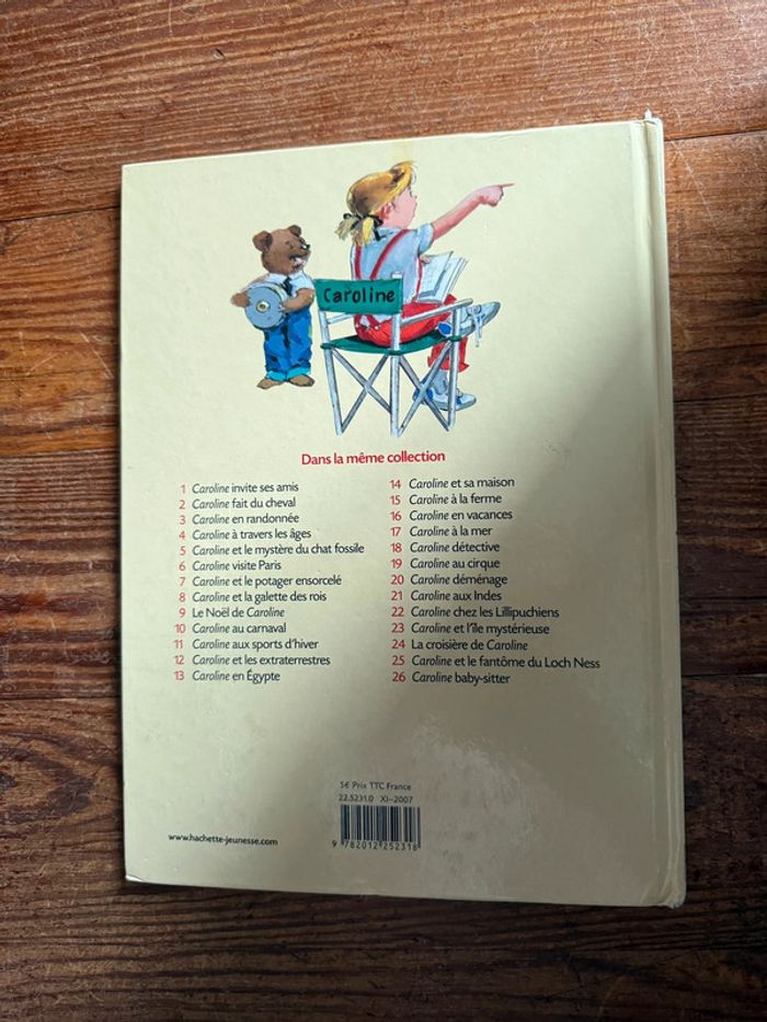 Édition Hachette Satisfaisant - Livre rare Caroline fait du Cinéma album bd Pierre Probst - photo numéro 2