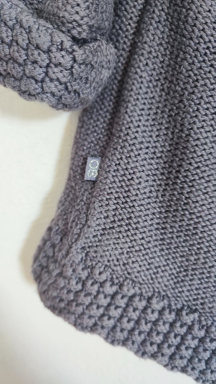 Manteau mauve obaibi 6 mois - photo numéro 5
