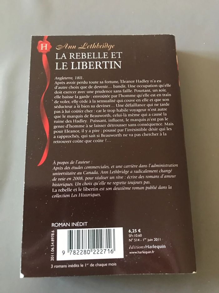 Livre La rebelle et le Libertin - photo numéro 2