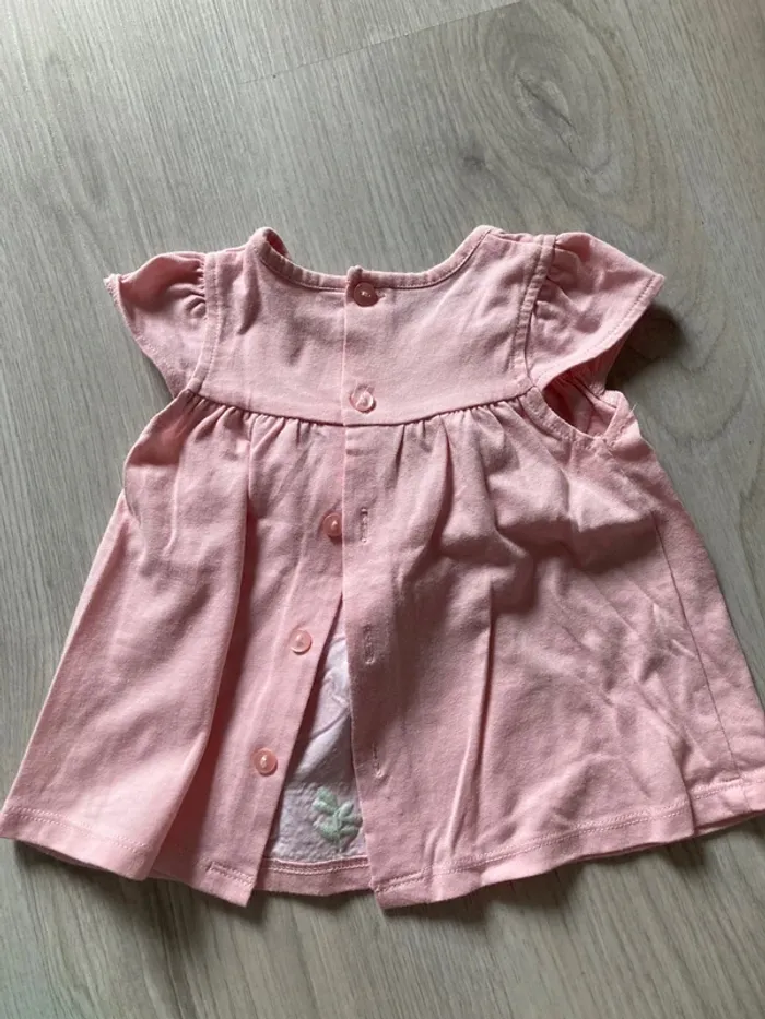 Haut rose éléphant 6 mois - photo numéro 4
