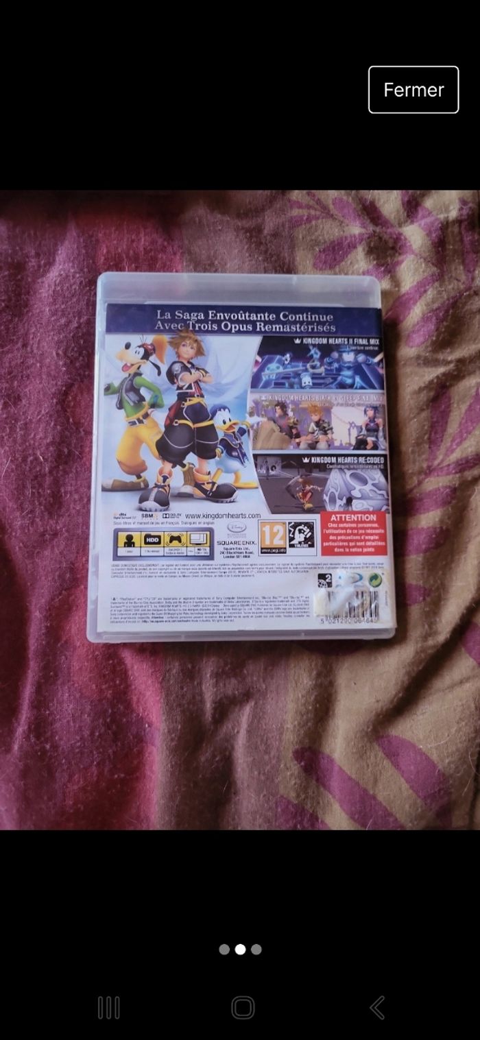 Lot 2 jeux kingdom hearts ps3 - photo numéro 2