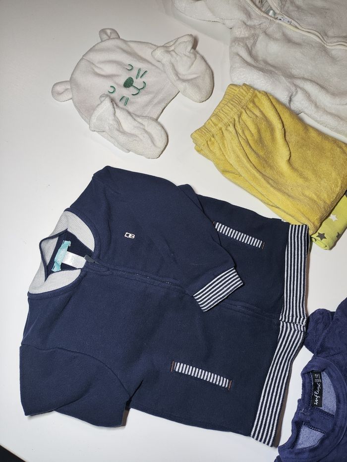 Lot de vêtements bébé enfant 12 mois Garçon Mixte 74 80 - photo numéro 2