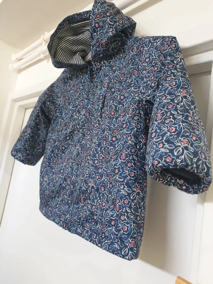 Imper Parka Trench Petit Bateau Taille 18 mois - photo numéro 3