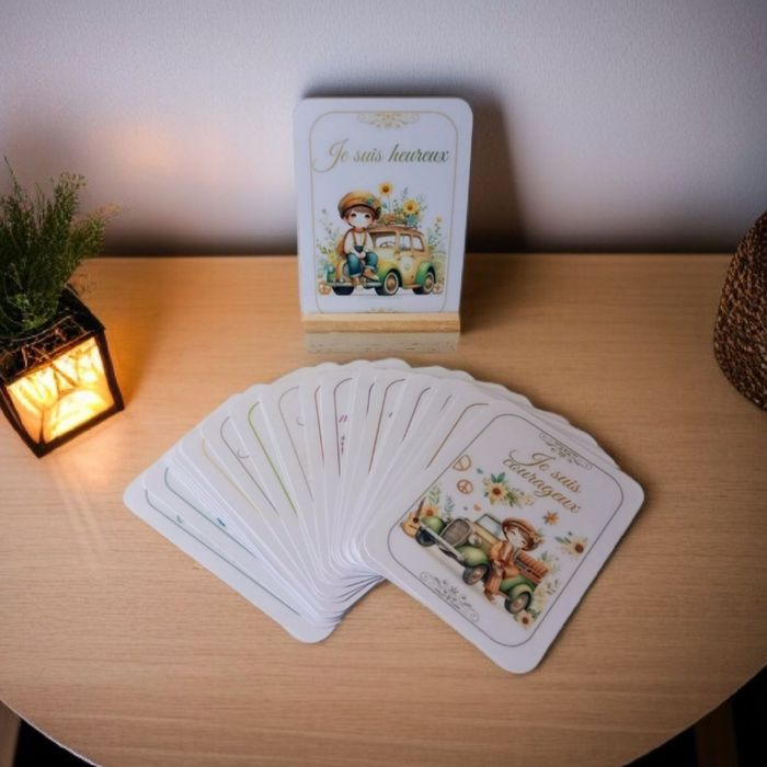 Cartes d'affirmations positives, Jeu éducatif bienveillant - photo numéro 4
