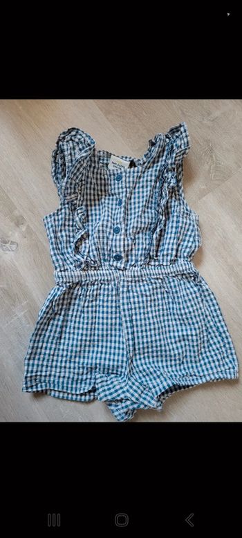 Combinaison short 12 mois