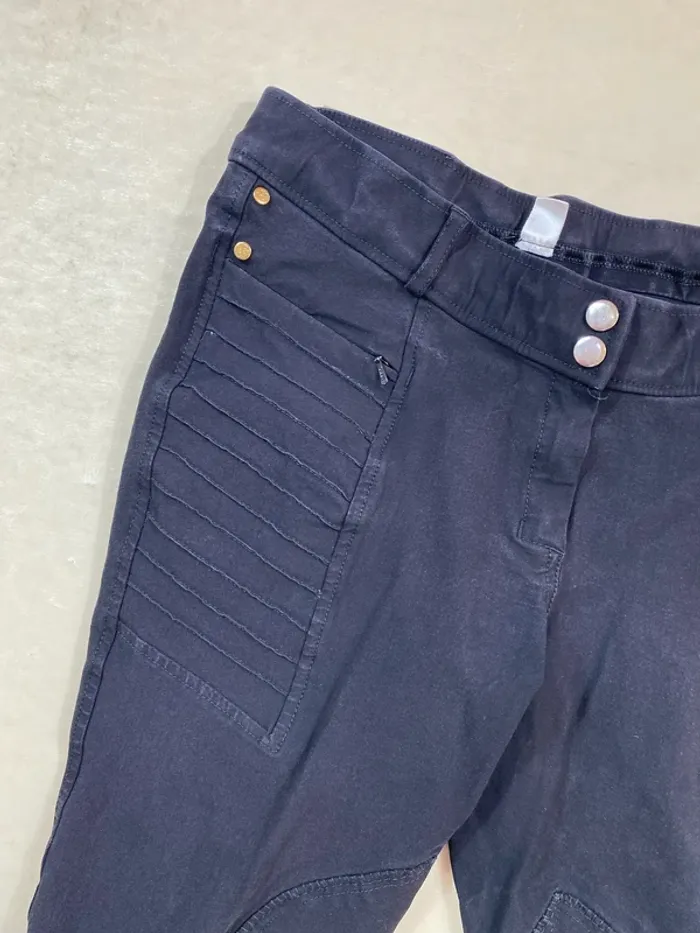 Pantalon Alexandra Ledermann noir – Taille 38 – Très bon état - photo numéro 5