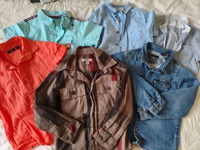 Lot de vêtements grandes marques 4 ans garçon+de 84 articles - photo numéro 2