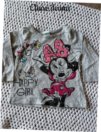 🛑 t-shirt Minnie 🛑 6 mois