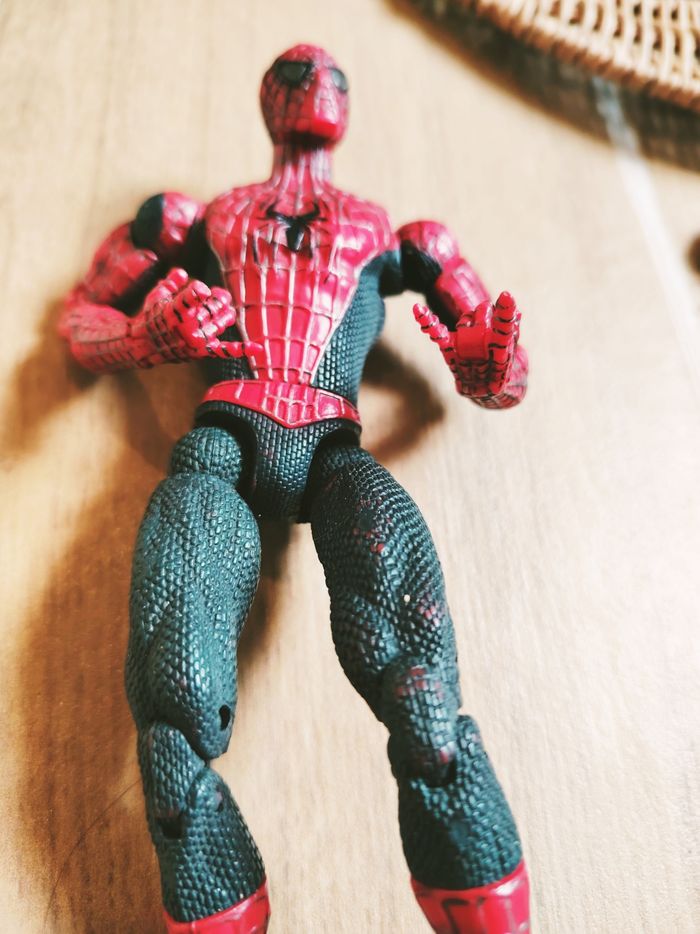 🦟Figurine Spider-man Avengers super sense superposeable année 2004 Toy biz - photo numéro 4