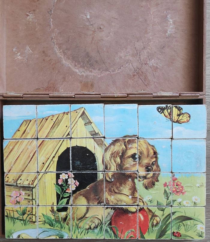 Jeu de 24 cubes puzzle