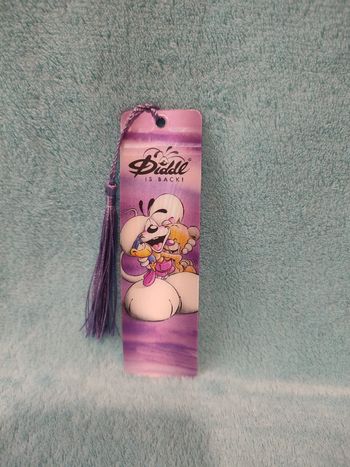 Marque pages 3D lenticulaire violet 🐭 Diddl is back