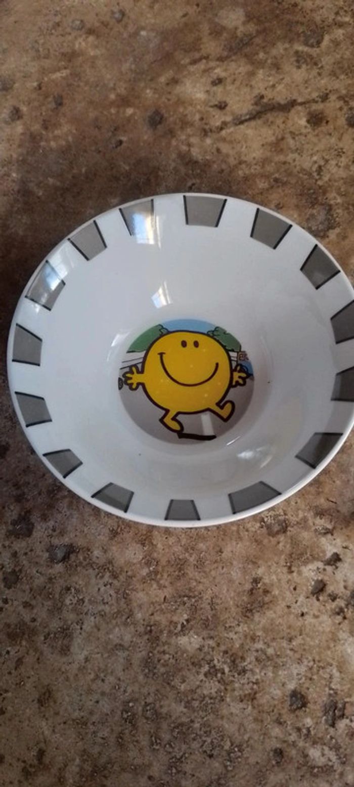 Assiette creuse Monsieur Madame 15 Cm