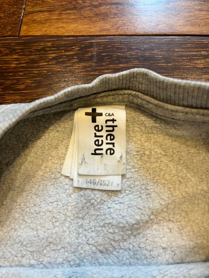 pull gris etoile pailleté c&a 11 12 ans - photo numéro 4