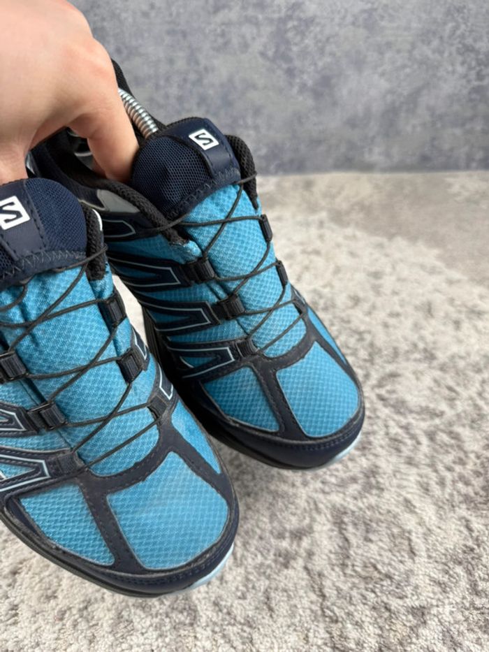 Salomon XT-Asama - Gore-Tex - Black & Blue & Navy Blue - photo numéro 14