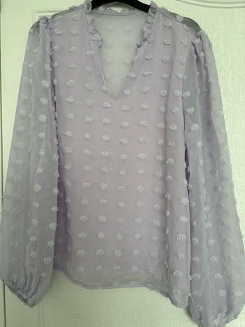 Blouse lila