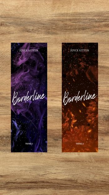 Marque page Borderline tome 1 et 2