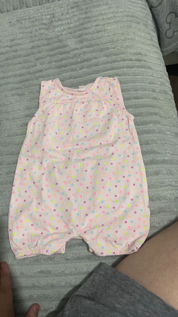 Combinaison bébé fille 1 mois