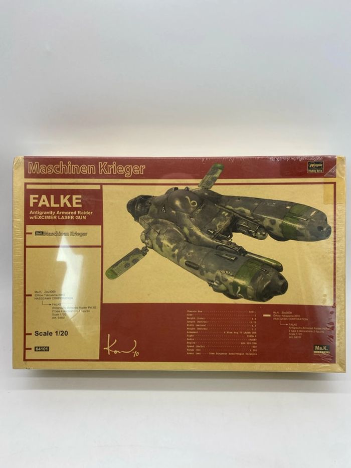 Maquette Hasegawa Maschienen Krieger Falke excimer laser gun