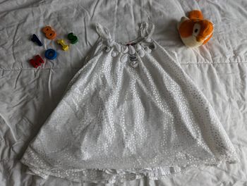 Robe été blanche - 18 mois