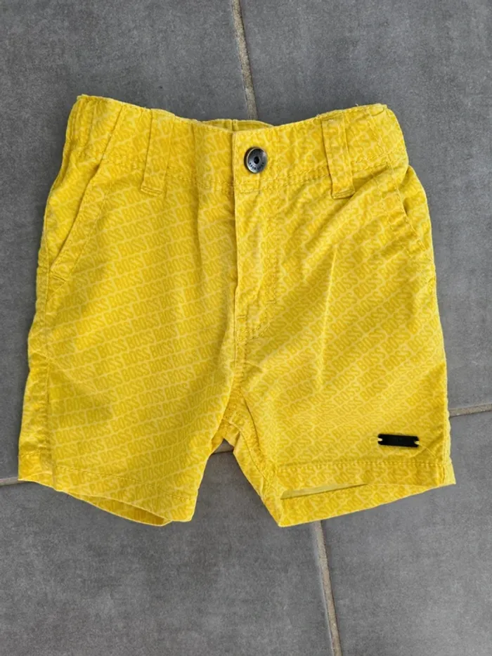 Short jaune Boss