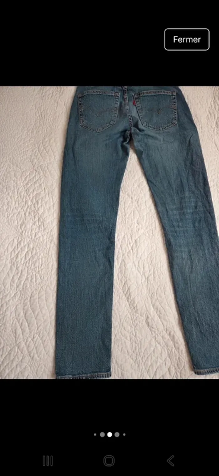 Jeans homme 👖 levis 512 W28 | TFr 38 | L32 - photo numéro 7