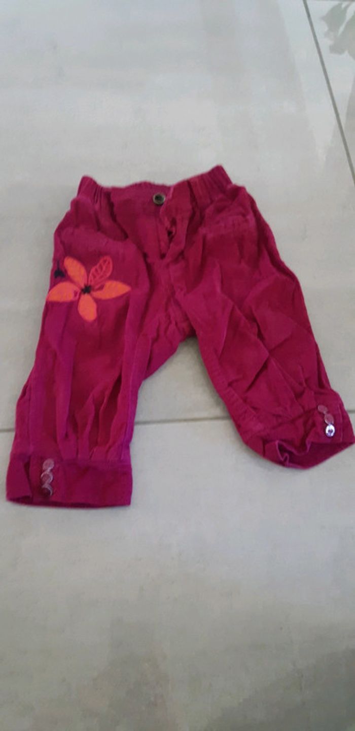 Pantalon velours 6 mois marese
