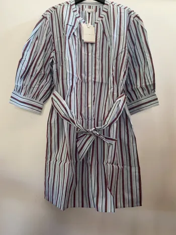 Robe rayée multicolore Tommy Hilfiger taille 40 42 Neuve