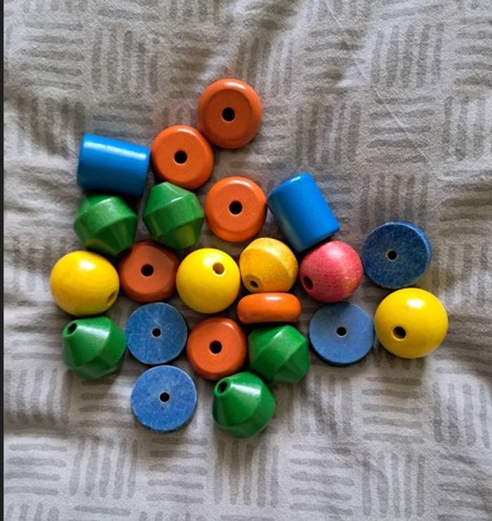 Perles en bois