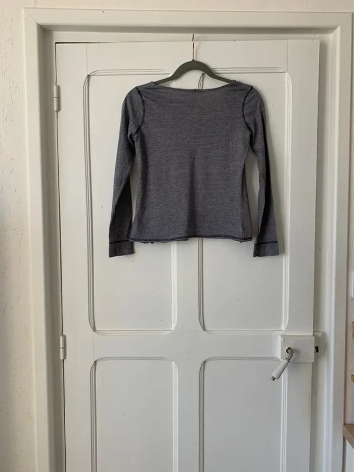 Tunique moucheté gris/blanc fille - Taille 14ans La Halle - photo numéro 2