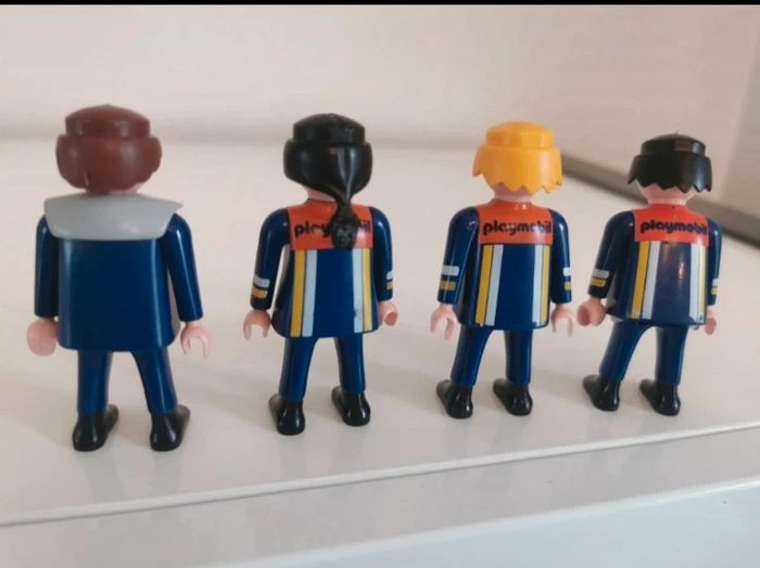 Playmobil lot personnage pompier - photo numéro 6