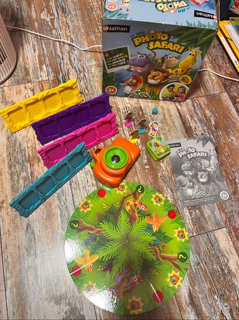 Jeu de société le jeu photo safari Nathan