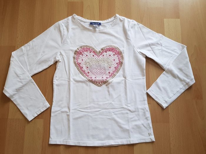 Tee-shirt manche longue okaïdi 10 ans