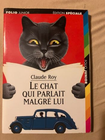 Livre le chat qui parlait