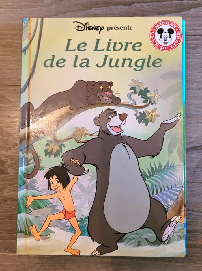 Livre dysney Le livre de la Jungle