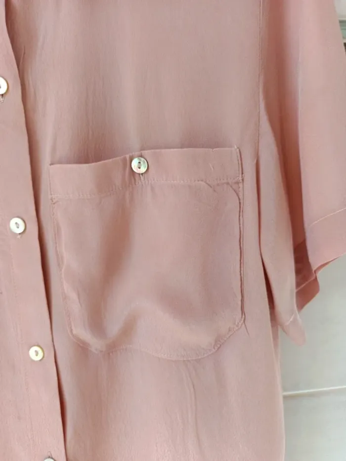 Chemise Zara t.36 100% viscose - photo numéro 3