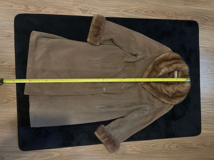 Manteau en daim vintage - photo numéro 4