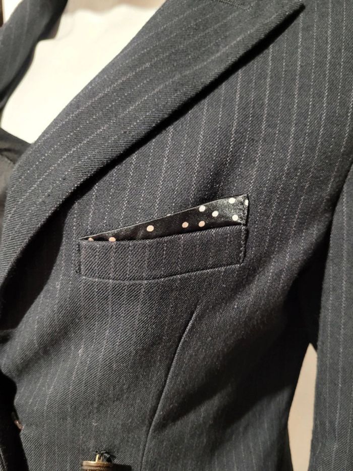 Blazer fines rayures - photo numéro 3