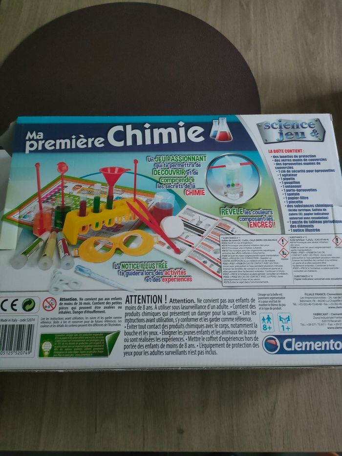 Jeu Ma première chimie - photo numéro 4