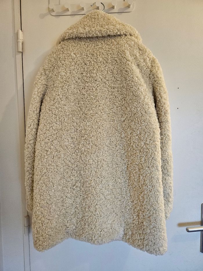 Manteau moumoute zara - photo numéro 4