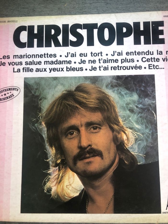 Vinyle 33t Christophe