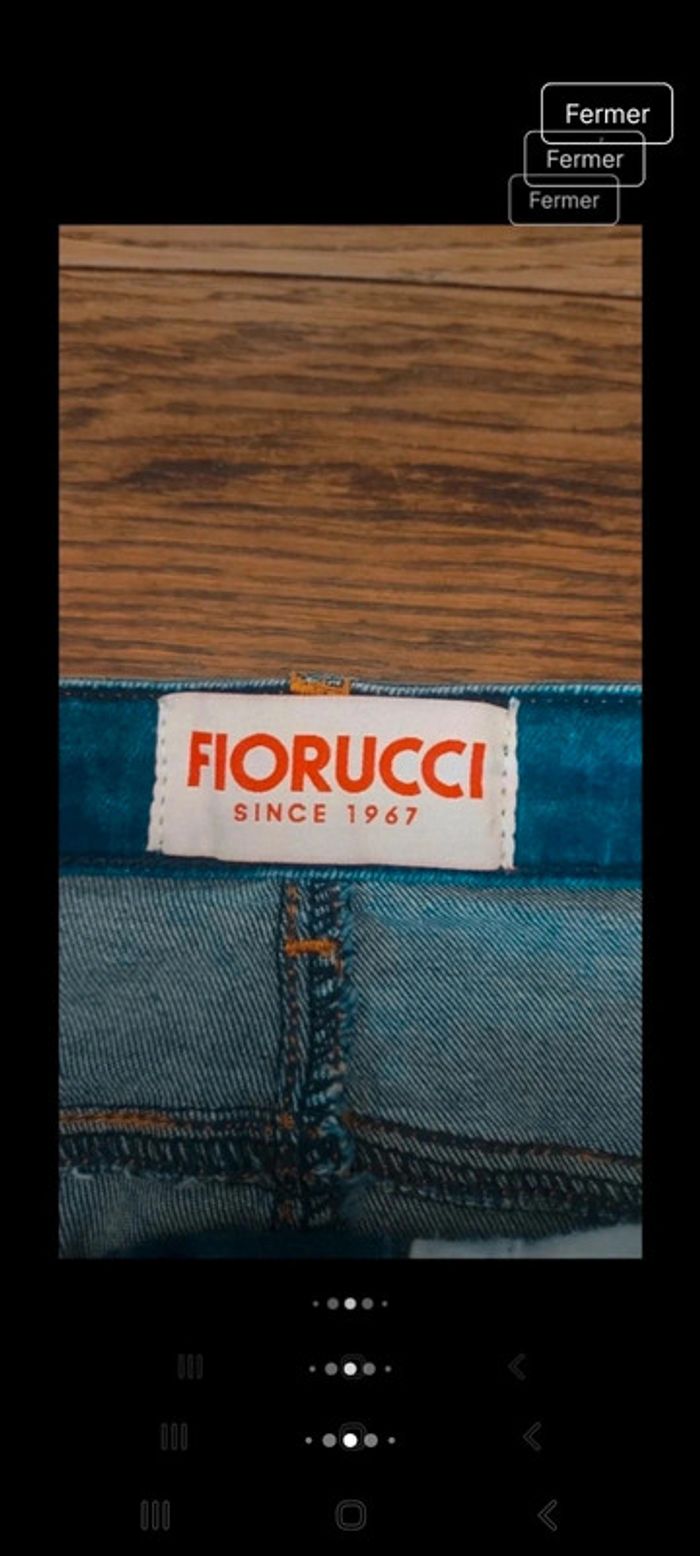 Jolie Mini Jupe en jeans Fiorucci W 26 fr 36 - photo numéro 5