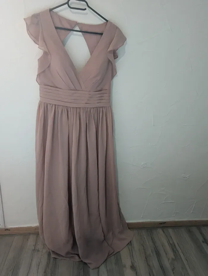 Robe rose demoiselle d'honneur