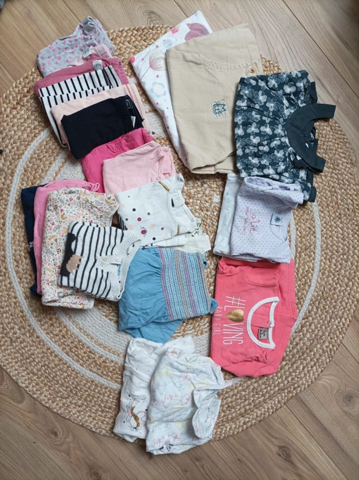 Lot printemps été 6 mois