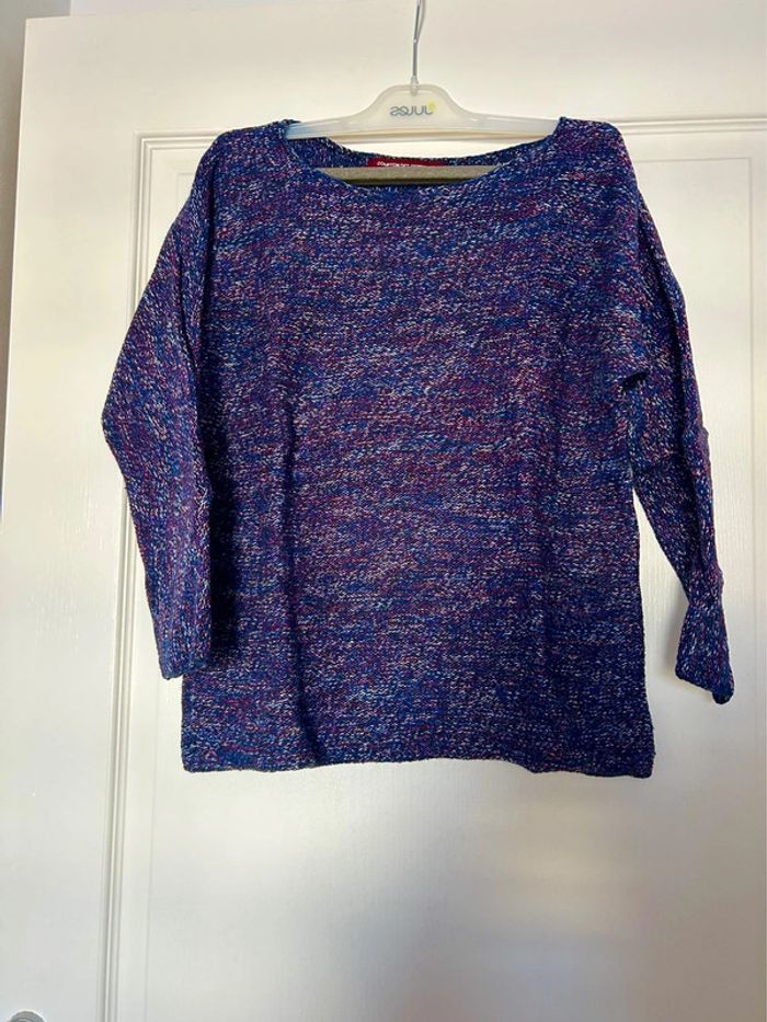 Pull Comptoir des cotonniers T. 1 bleu
