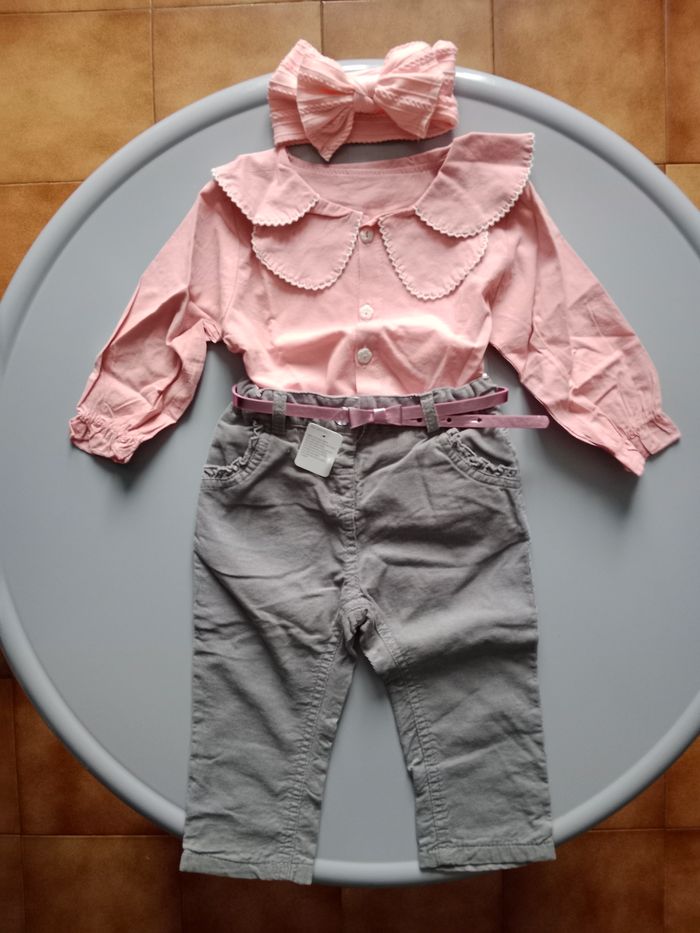 Ensemble neuf 3 pièces bébé 12mois