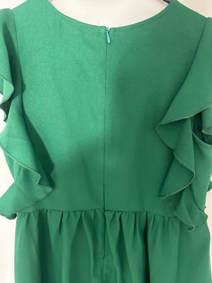 Robe vert sapin Shein – Taille 11-12 ans - photo numéro 5